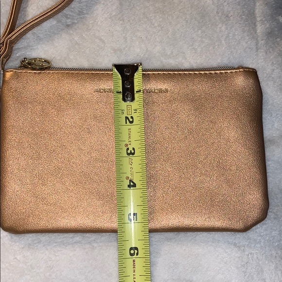 Adrienne Vittadini Copper Color Wristlet - Ex Cond - Picture 12 of 13